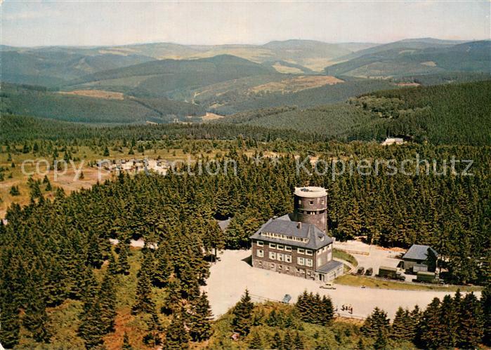 Winterberg Hochsauerland Astenturm Gaststaette Fliegeraufnahme