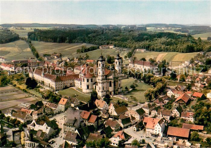 Ottobeuren Fliegeraufnahme mit Klosterabtei