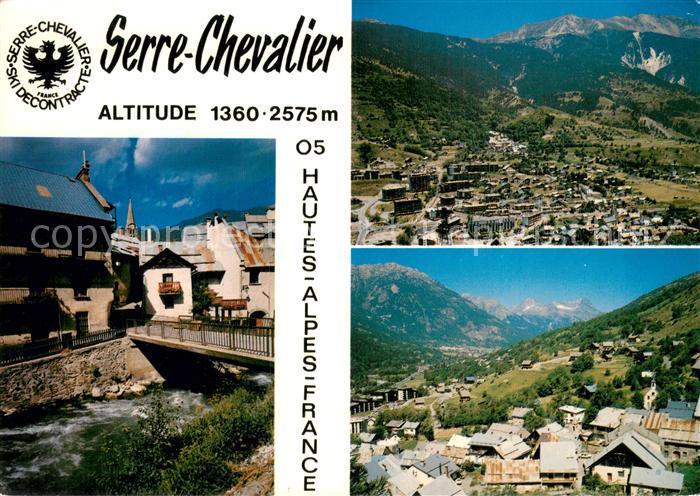 Serre Chevalier Chantemerie Vue aerienne Panorama