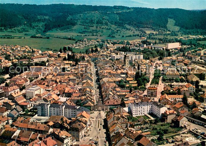 Pontarlier 25 Vue aerienne