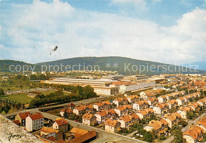 Belfort 90 Vue generale Usine Alsthom