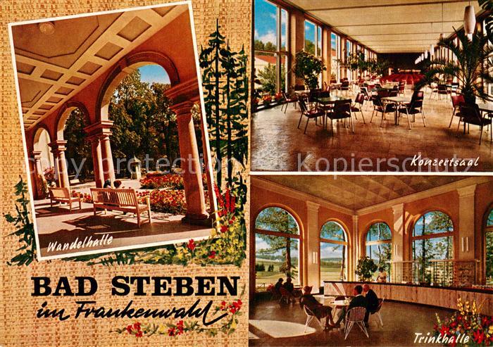Bad Steben Wandelhalle Konzertsaal Trinkhalle
