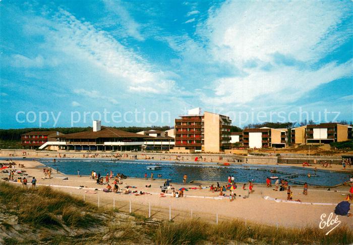 Seignosse Le Penon Vue generale sur le Village Vacances Tourisme avec sa belle p