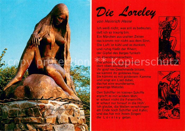 St Goarshausen Die Loreley Liedtext