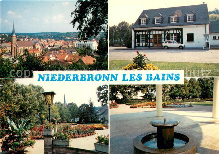 Niederbronn-les-Bains Vue generale La Gare Jardin du Casino La Source Romaine