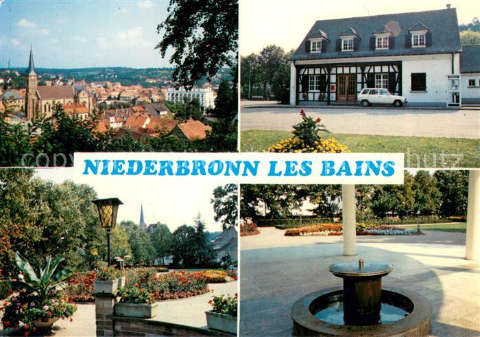 Niederbronn-les-Bains Vue generale La Gare Jardin du Casino La Source Romaine