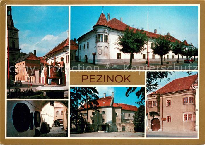 Pezinok Boesing Slovakia Namesti Hudobna skola Vchod do Malokarpatskeho vinohrad