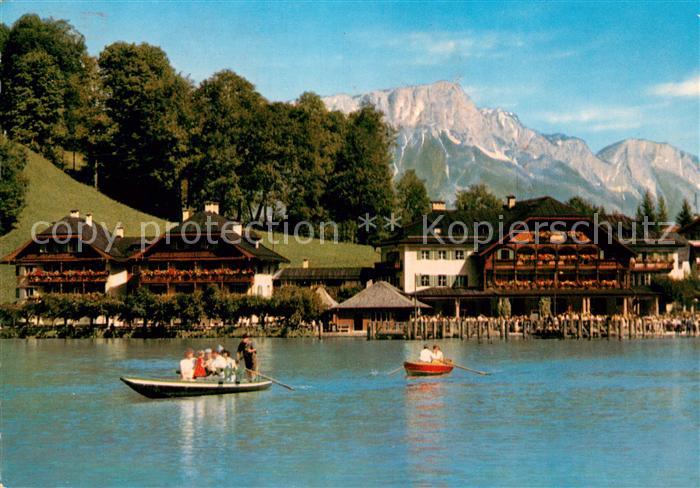 Koenigssee Hotel Schiffmeister Seepartie