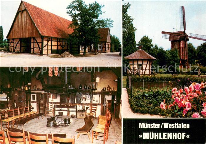 Muenster Westfalen Muehlenhof Gastraum Muehle