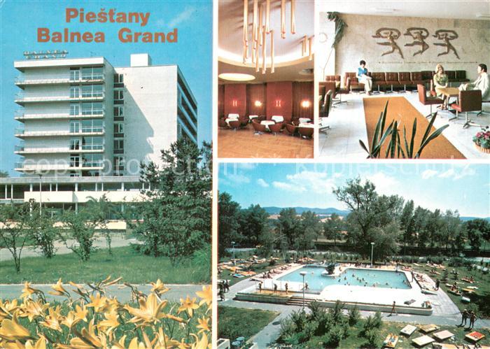 Piestany Hotel Balnea Grand Foyer Schwimmbad