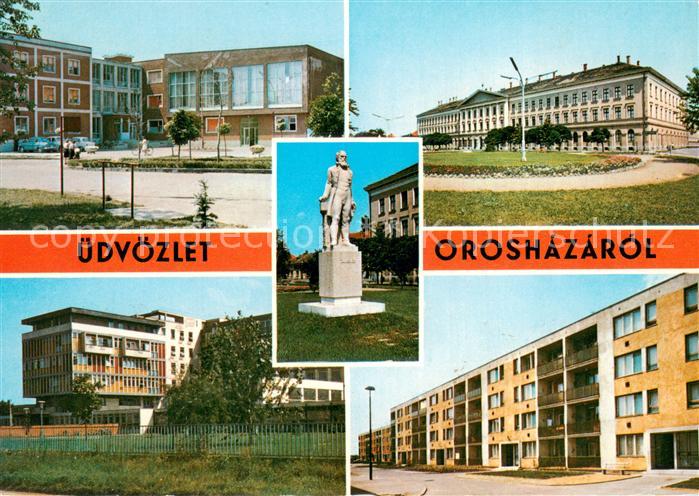 Oroshaza HU Teilansichten Statue