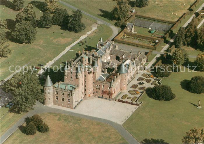 Angus UK Clamis Castle Air view