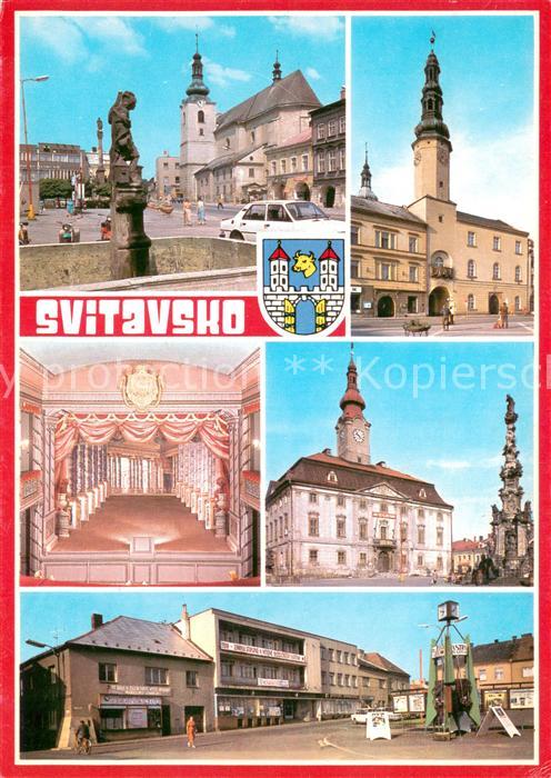 Svitavsko Zwittau CZ Svitavy Moravska Trebova Litomysl zamecke divadlo Policka J
