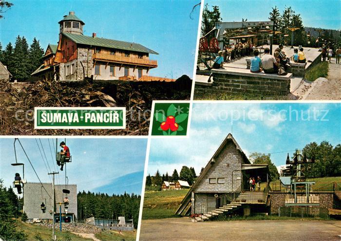 Sumava Czechia Vyhledavane rekracni misto s sirokym rohledem pohodine pristupne