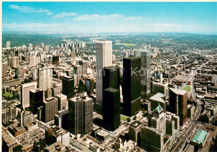 Toronto Canada CN Tower Air view