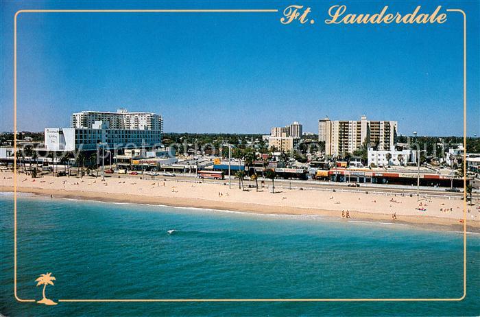 Fort Lauderdale Florida Strand Fliegeraufnahme