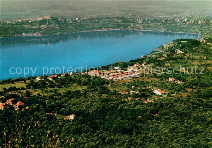 Rocca di Papa Centro Internazionale Pio XII Fliegeraufnahme