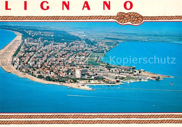 Lignano IT Fliegeraufnahme