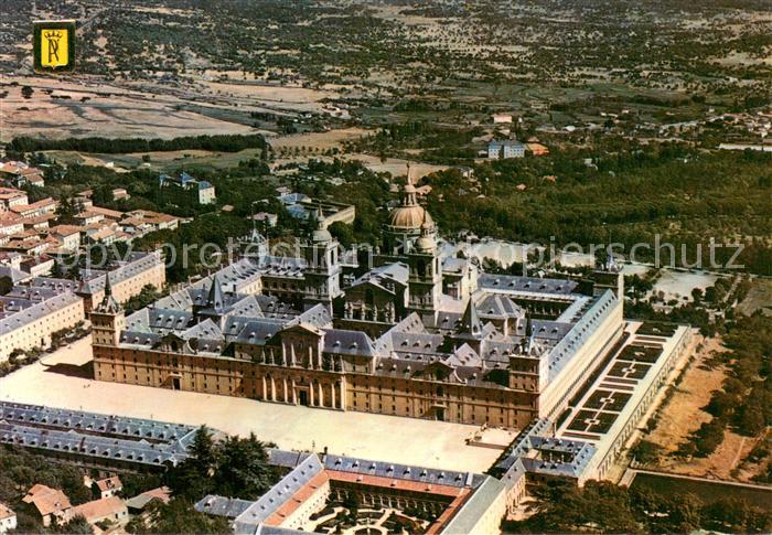 El Escorial Vista aerea del Monasterio