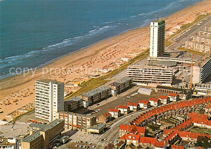 Zandvoort Holland Fliegeraufnahme