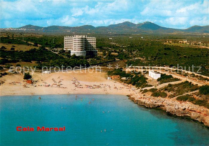 Mallorca Cala Marsal-Felanitx Fliegeraufnahme