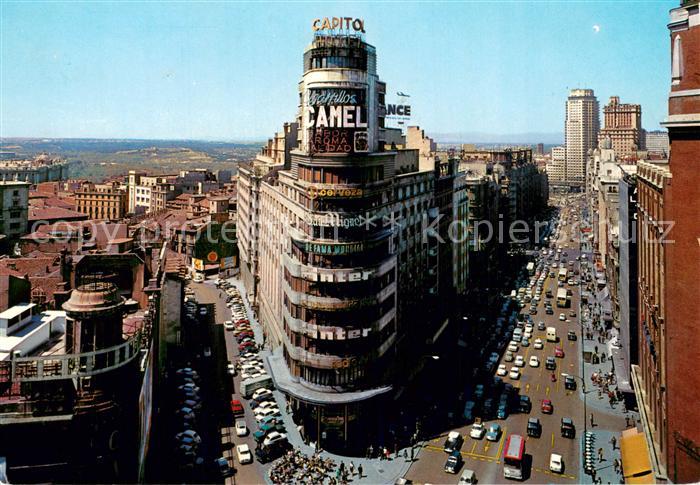 Madrid Spain Avenida de Jose Antonio