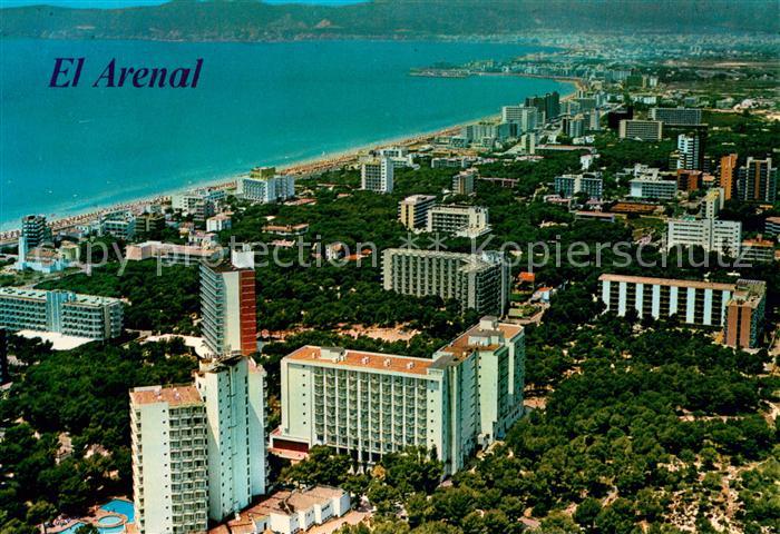 El Arenal Mallorca ES Fliegeraufnahme