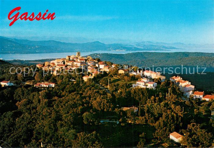 Gassin Côte d Azur Varoise vue aérienne