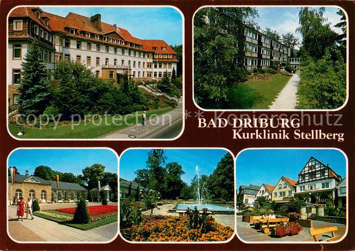 Bad Driburg Kurklinik Stellberg Park Wasserspiele