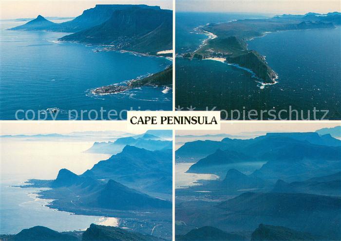 Cape Peninsula Southafrica RSA Views of Llandudno with Table Mountain and Camps