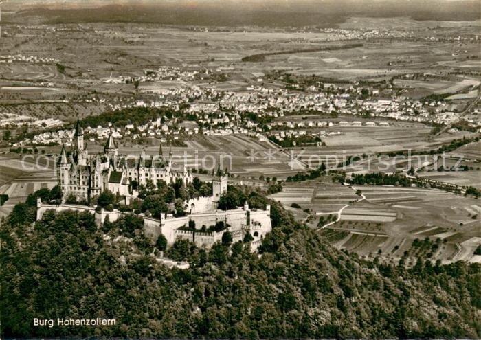 Hechingen Burg Hohenzollern Fliegeraufnahme
