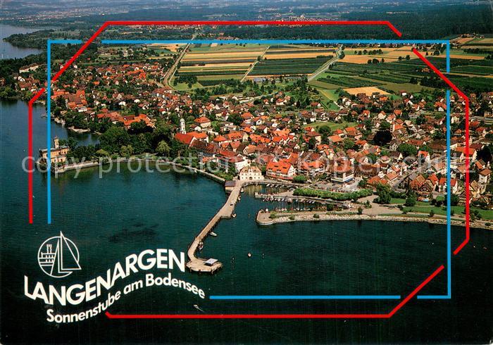 Langenargen Bodensee Fliegeraufnahme