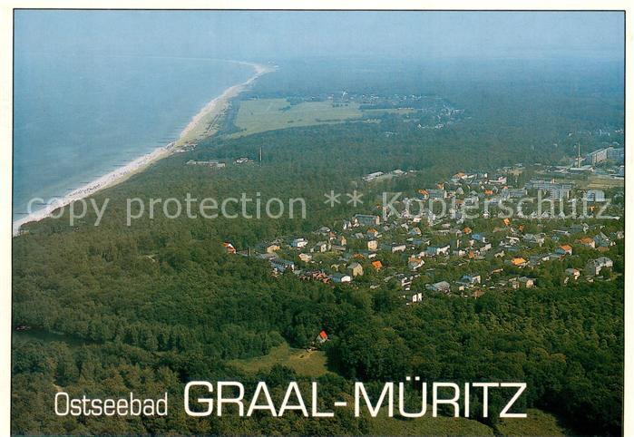 Graal-Mueritz Ostseebad Fliegeraufnahme