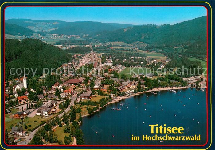 TITISEE Schwarzwald BW im Hochschwarzwald Fliegeraufnahme