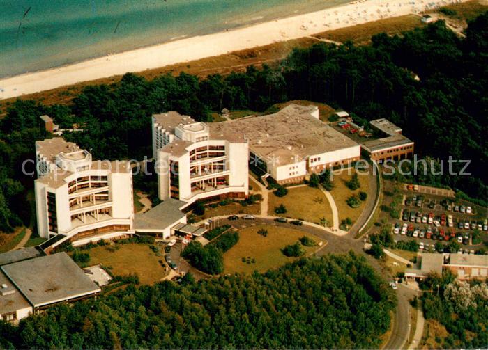 Sellin Ruegen Cliff Hotel Fliegeraufnahme