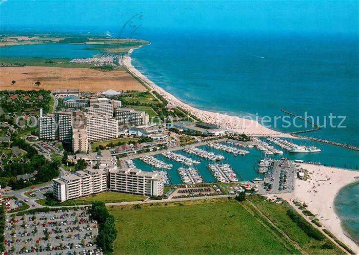 Damp Ostseebad Fliegeraufnahme