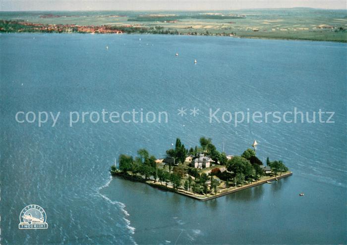 Steinhuder Meer Fliegeraufnahme mit Festung Wilhelmstein