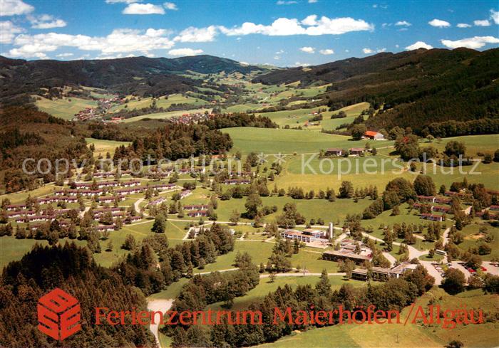 Maierhoefen Allgaeu Ferienzentrum Fliegeraufnahme