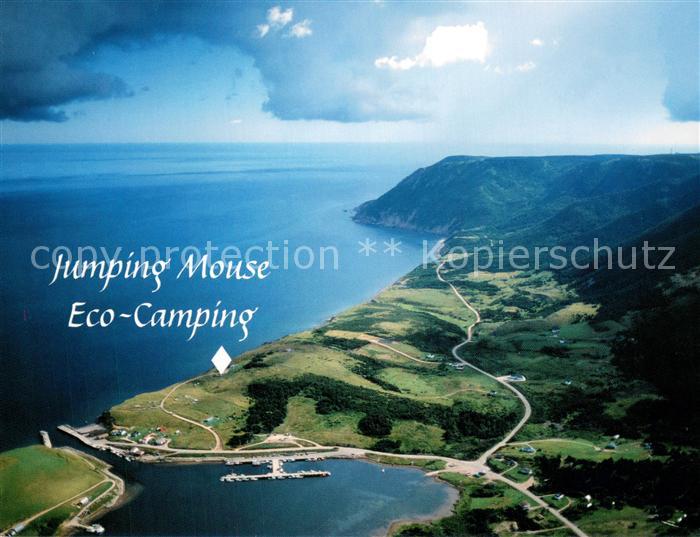 Cape Breton Canada Bay St Lawrence Fliegeraufnahme