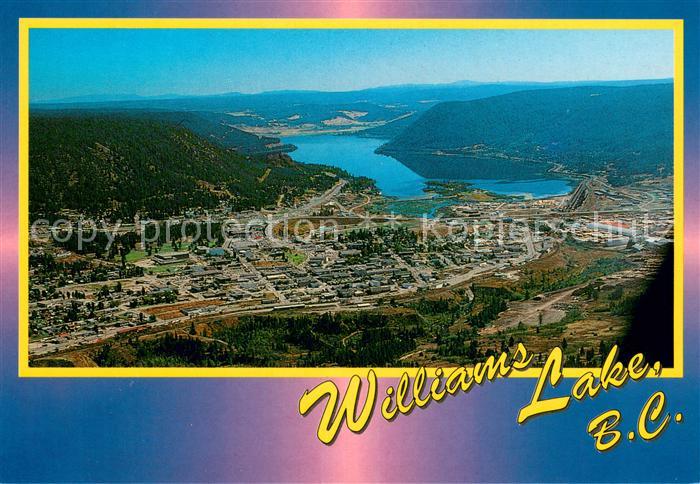 Williams Lake Canada Aerial view