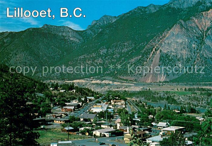 Lillooet British Columbia Aerial view