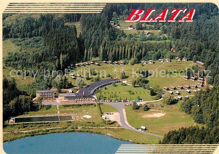 Blata Samsina CZ Rekreacni zarizeni Gstrosport Fliegeraufnahme