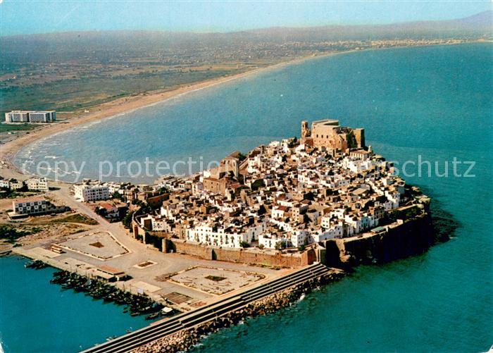 Peniscola ES Panorama from the air