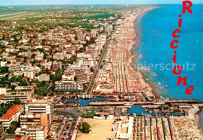 Riccione Italia Panorama aereo
