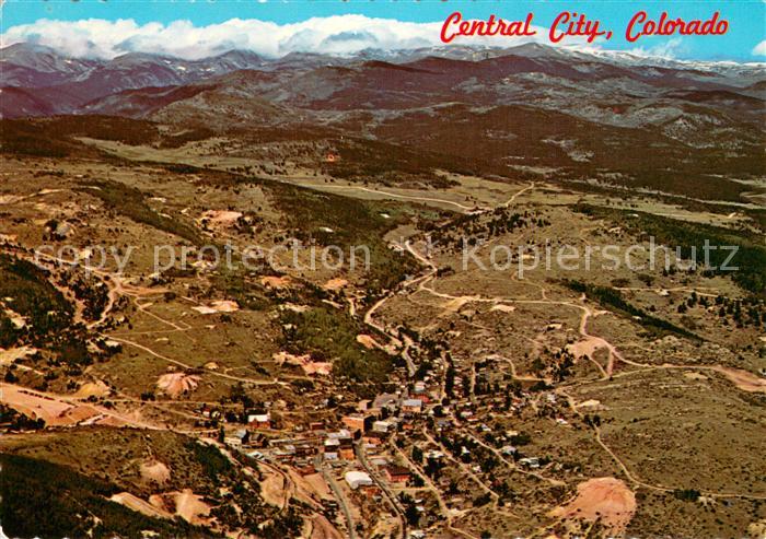 Central City Colorado Aerial view