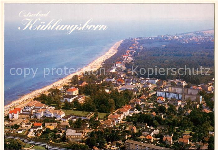 Kuehlungsborn Ostseebad Fliegeraufnahme