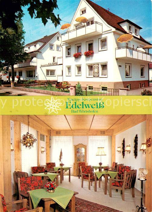 Bad Woerishofen Kneipp Kurpension Edelweiss Gaststube