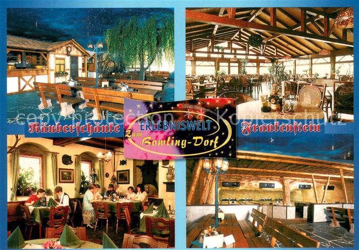 Frankenstein Sachsen Raeuberschaenke Gaststaette und Bowlingwelt
