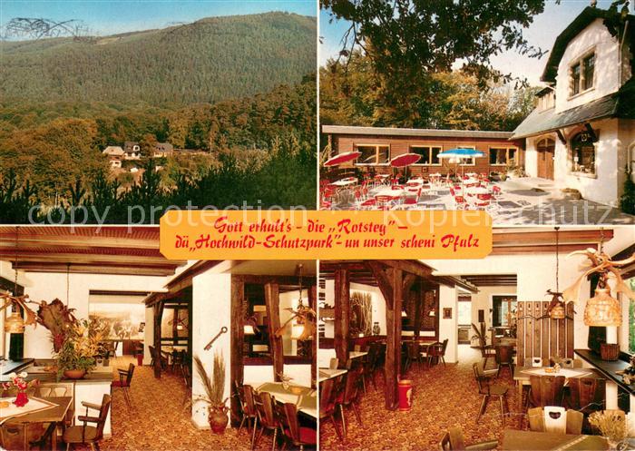 Wachenheim Weinstrasse Forsthaus Rotsteig Wildspezialitaeten Restaurant Terrasse