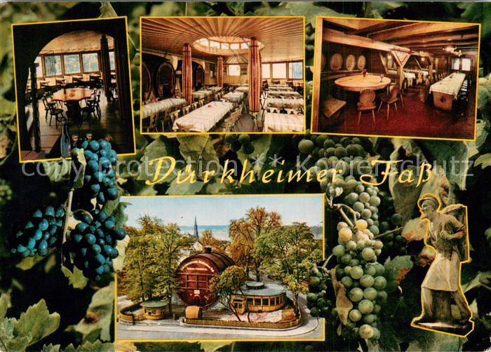 Bad Duerkheim Naturweinschaenke Duerkheimer Fass Gasstraeume Speisesaal Fass